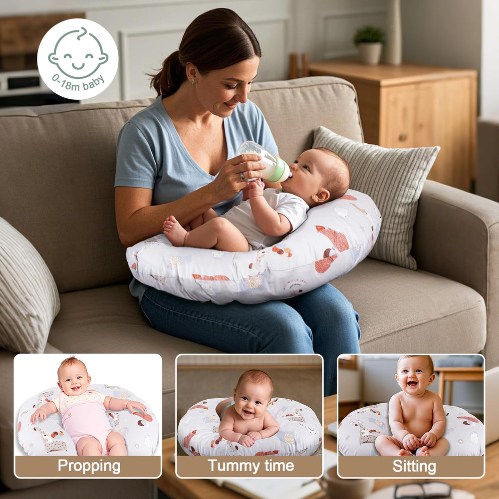 x-vesolje nursing pillow 3d-polyester-fill offers airy softness and durable elasticity