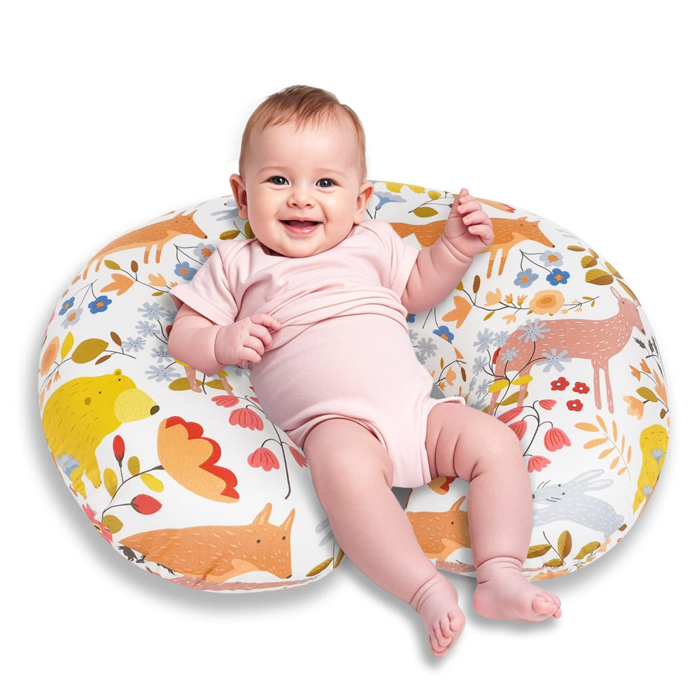 x-vesolje nursing pillow 3d polyfill provides breathable, plush comfort