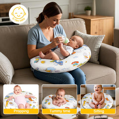 x-vesolje baby feeding pillow assisting propping and comfortable latch