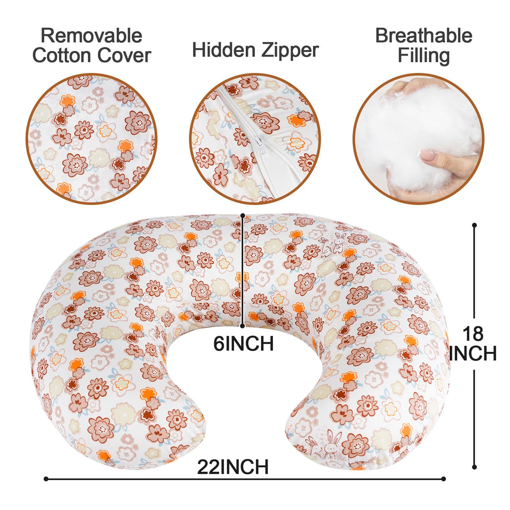 x-vesolje removable cover cartoon-flower shows easy cleaning and cute design.