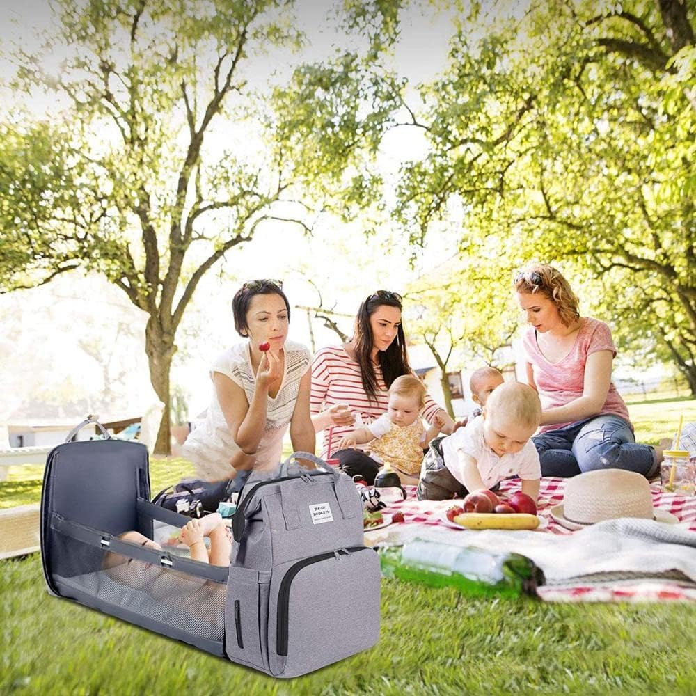 X W EI UNION diaper bag suited for beach days keeping baby gear tidy.
