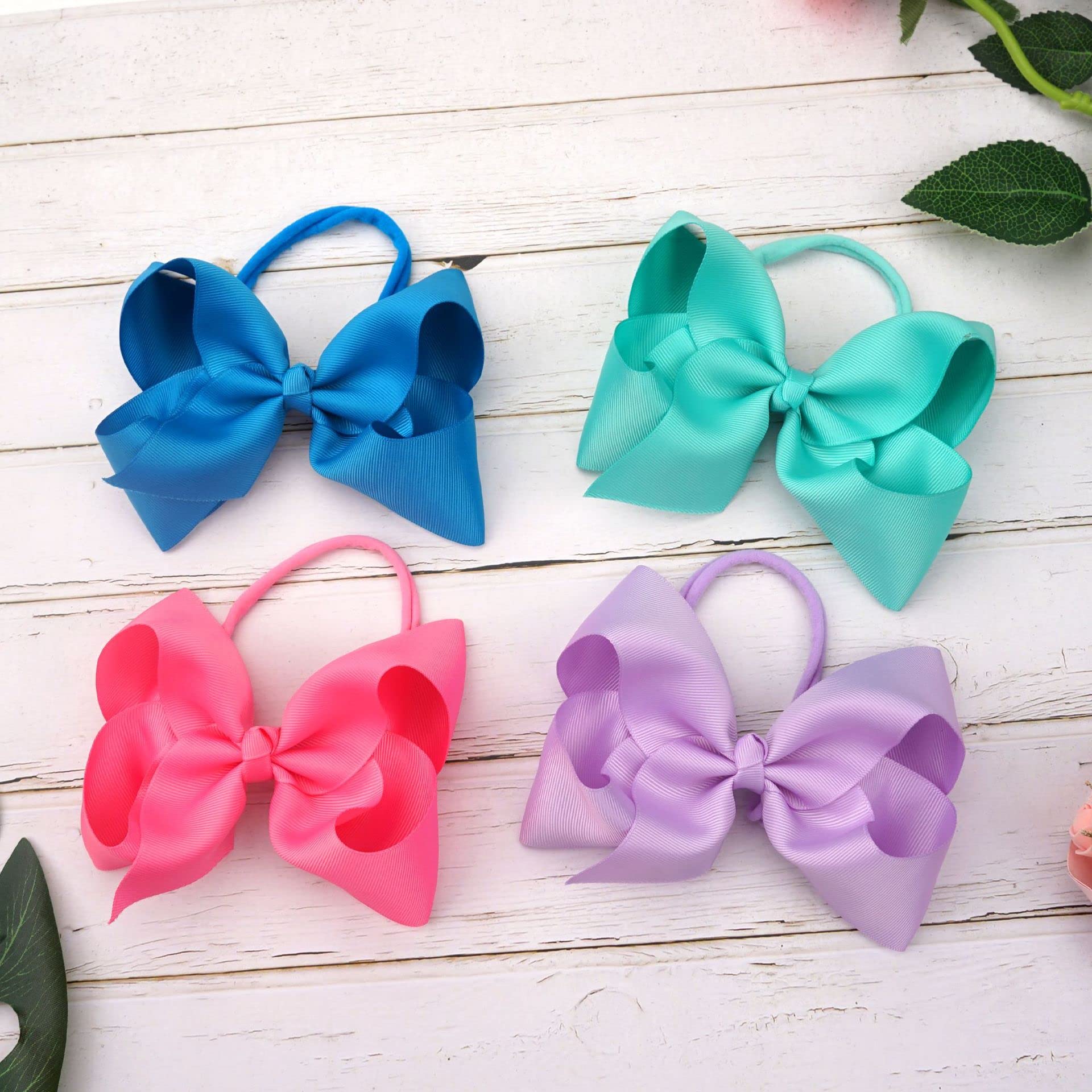 Xansema white headbands styled for family photos and birthday parties