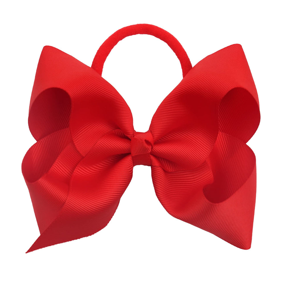 Xansema baby headband with elastic lace stays comfy during photos.