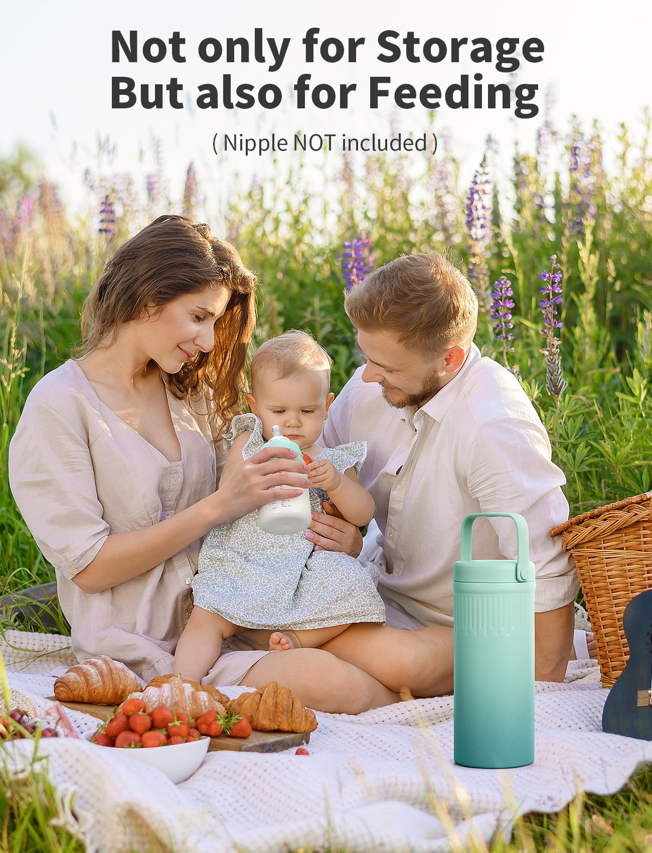 XAPROO dishwasher-safe inner bottles simplify cleanup after feeds