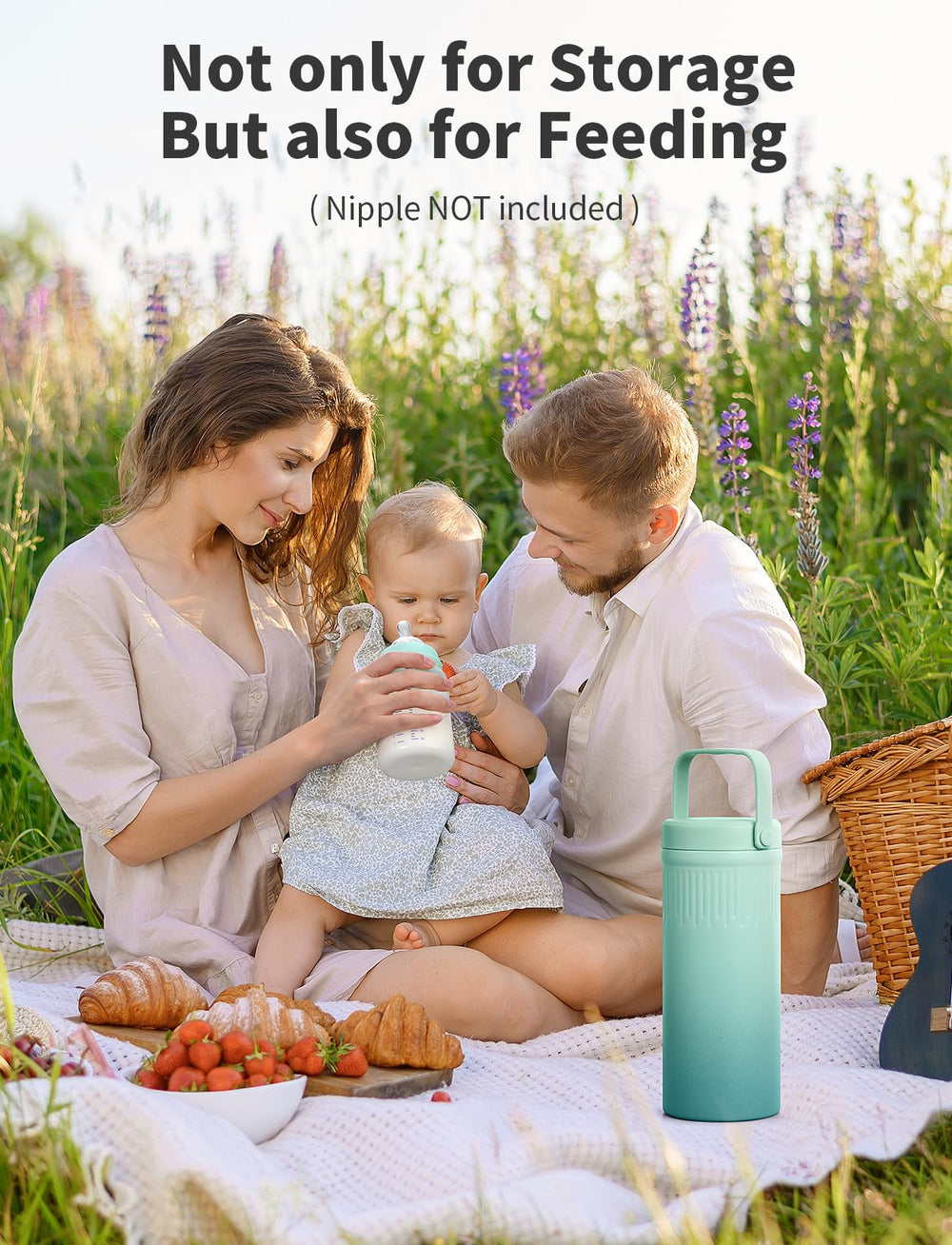XAPROO dishwasher-safe inner bottles simplify cleanup after feeds