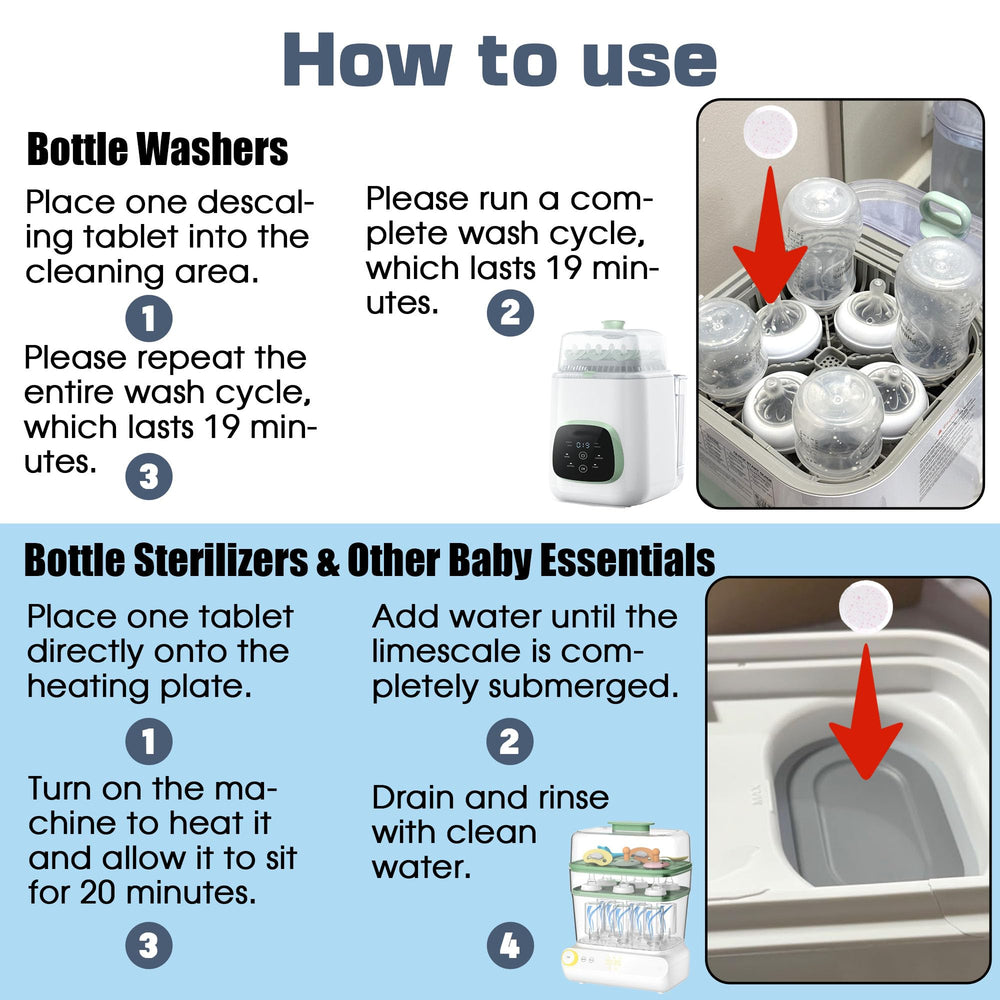 xcivi descaling tablets compatibility-momcozy safe, fragrance-free cleaning for baby gear