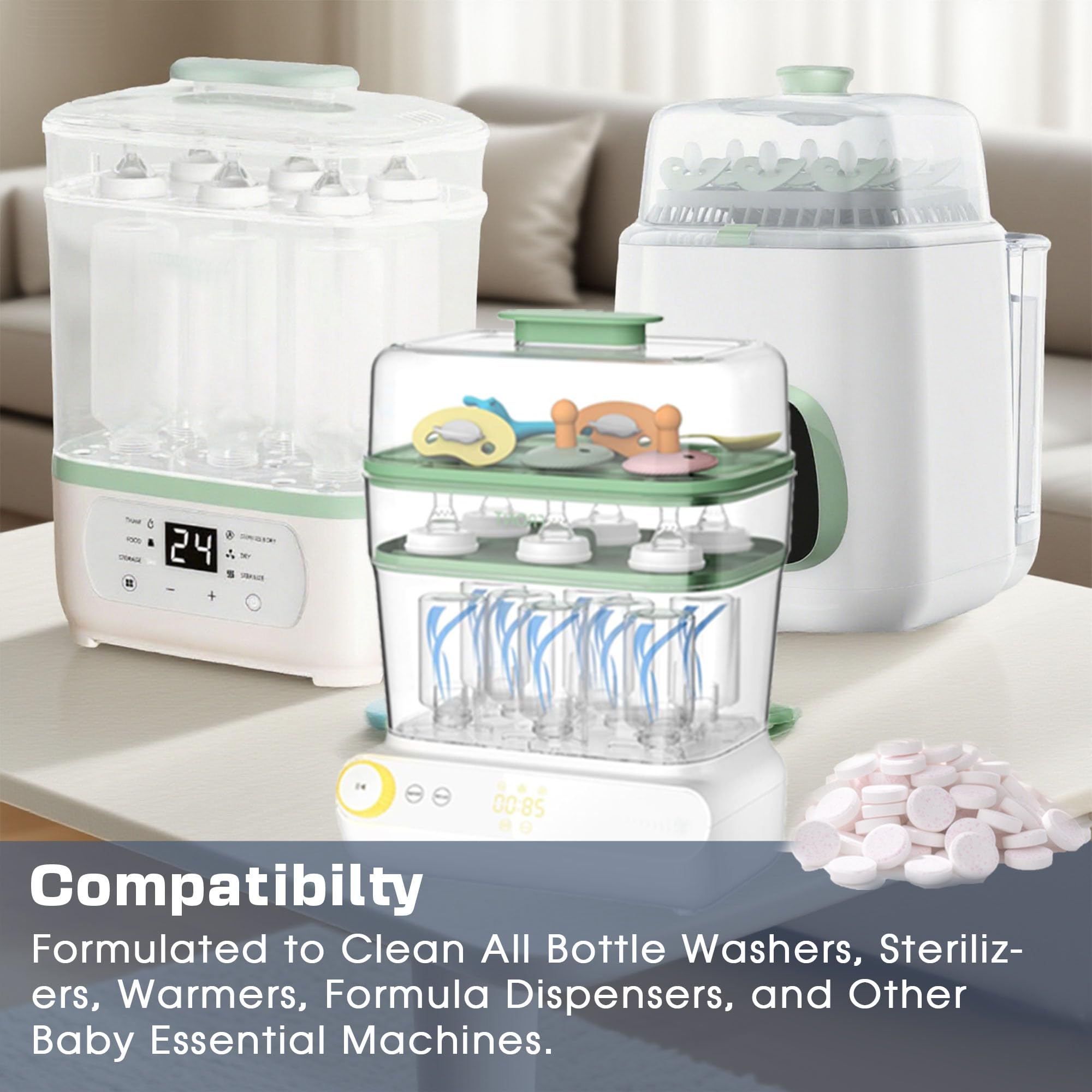 xcivi descaling tablets one-tablet-per-use simple, consistent upkeep