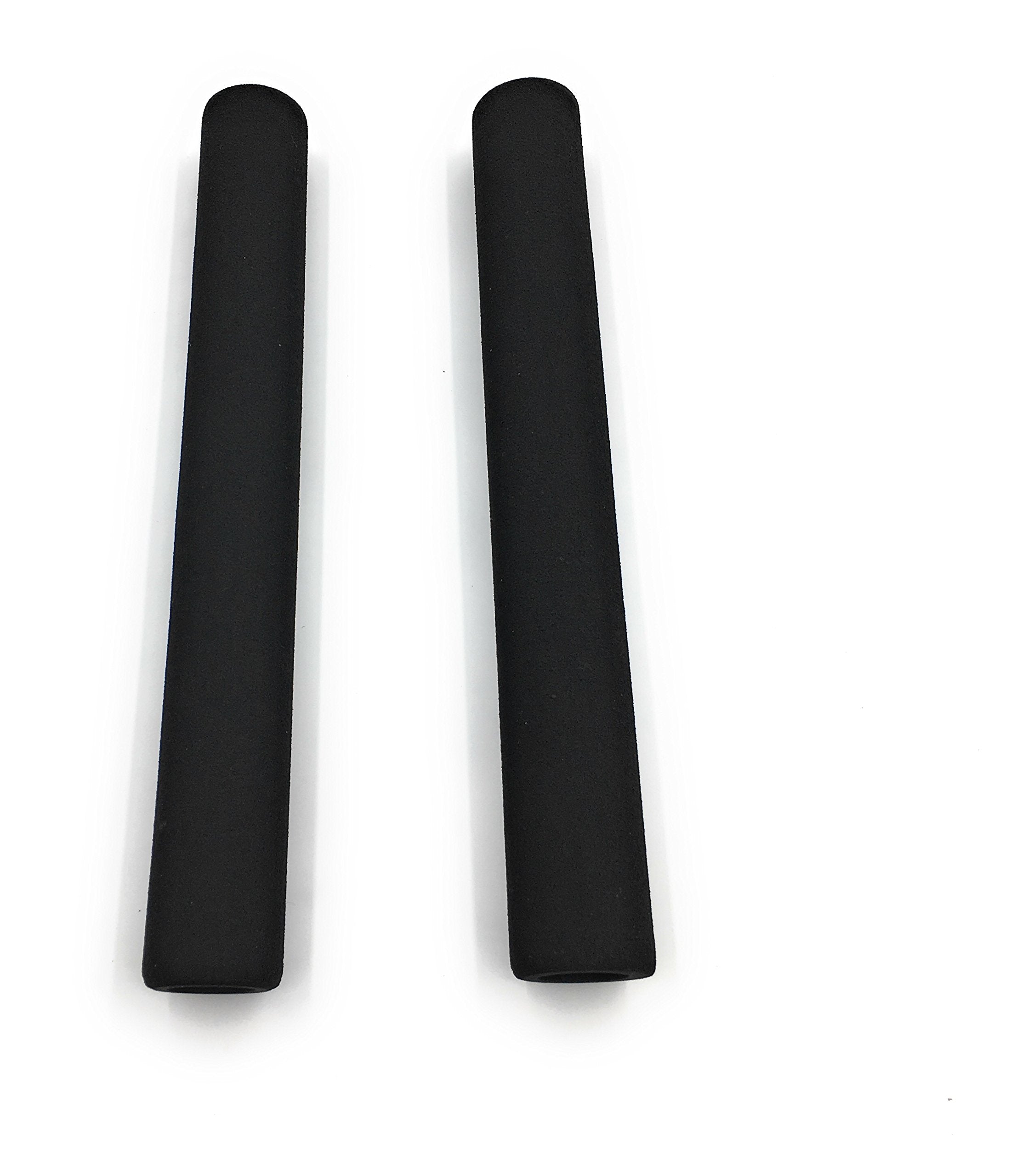 Xcivi replacement foam handle cover in black viewed from the side for a comfortable grip.
