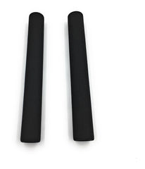Xcivi replacement foam handle cover in black viewed from the side for a comfortable grip.