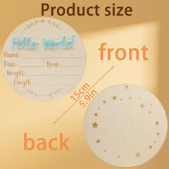 XCMVCN Ink pad included for safe, ink-free handprints and footprints.
