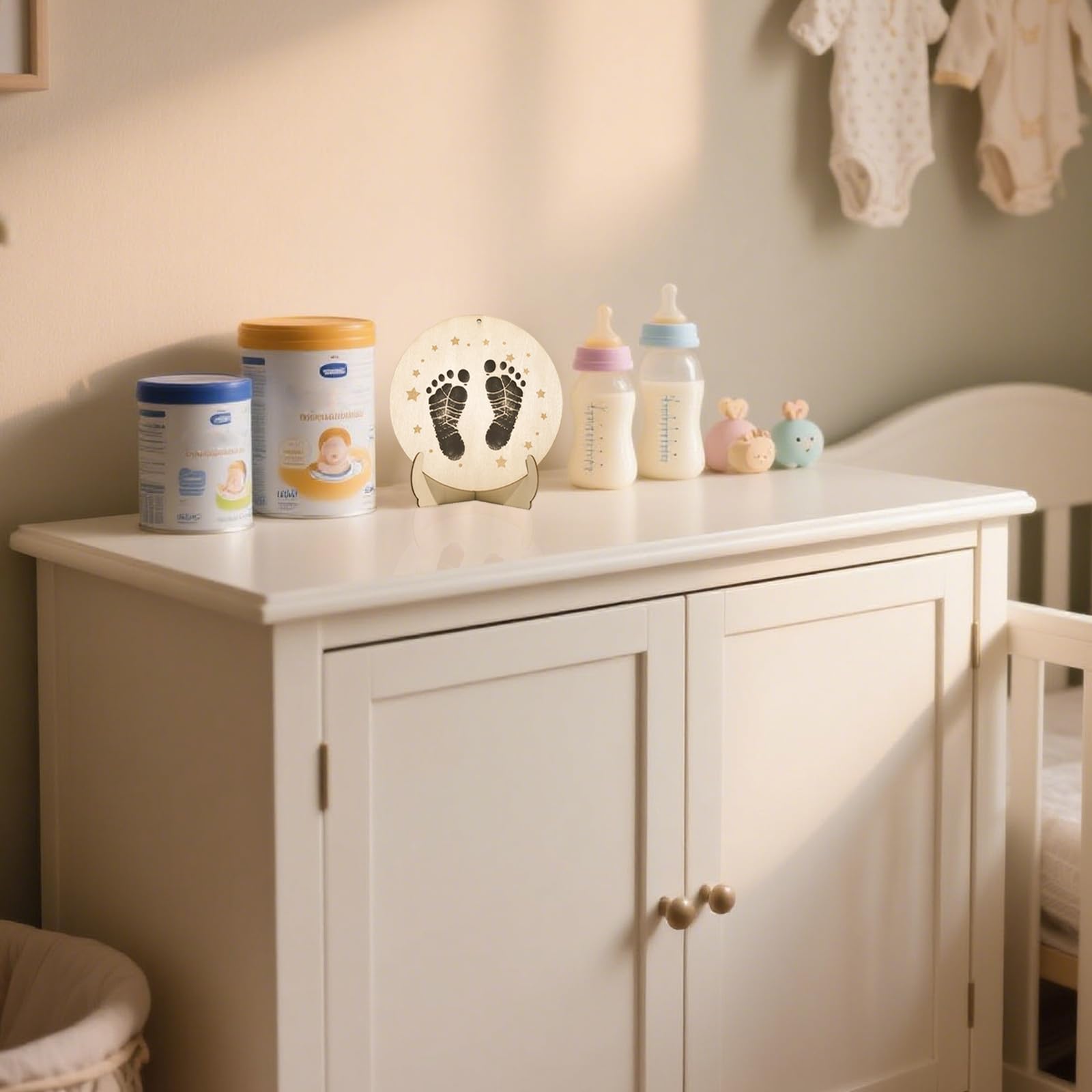 XCMVCN premium wood material provides durable, smooth surface for long-lasting keepsakes.