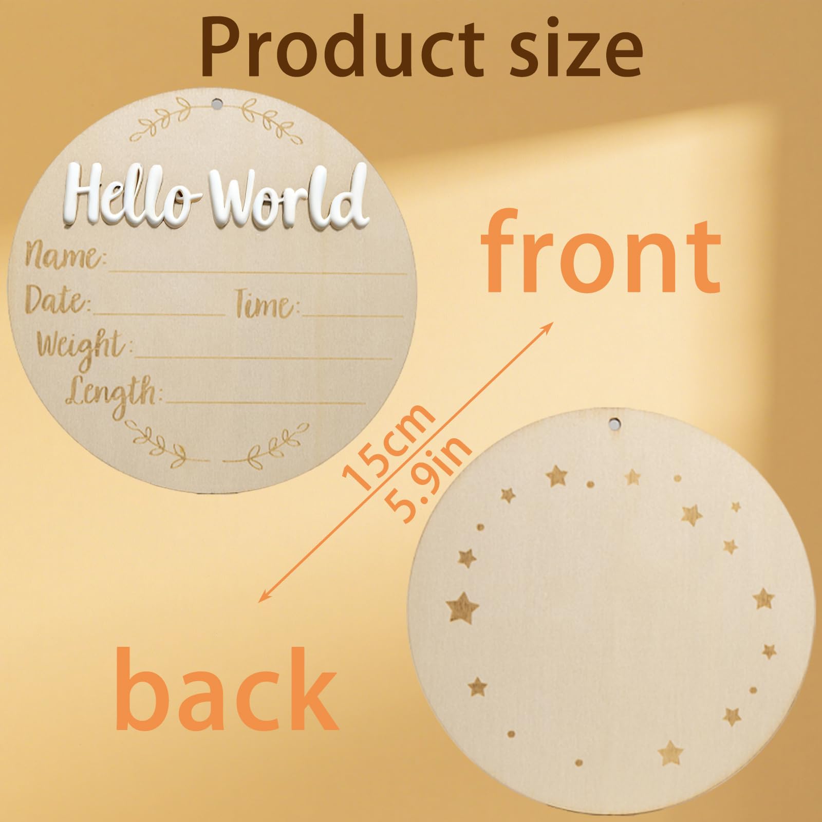 XCMVCN writing tool helps record birth details for a personalized memento.