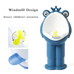 Xeehwb frog urinal suction cup shows easy installation on tile surfaces.