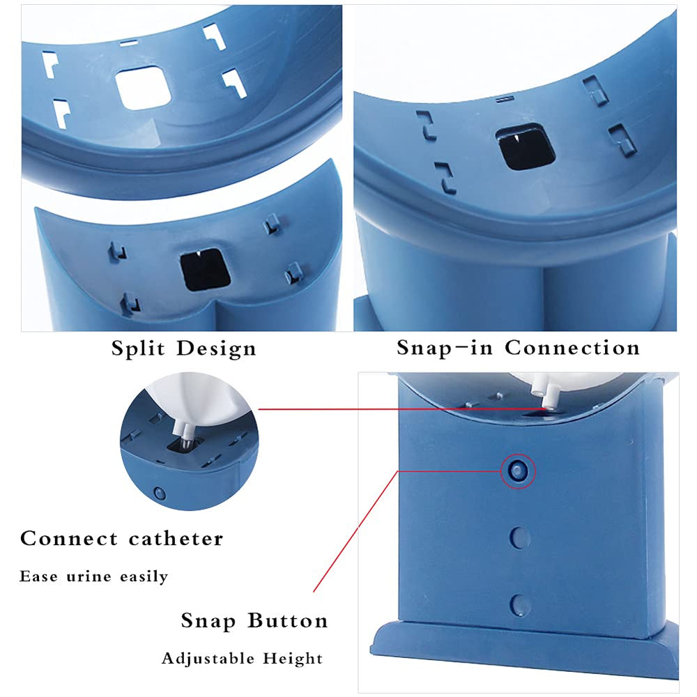 Xeehwb frog urinal wall-mount highlights space-saving design for small bathrooms.