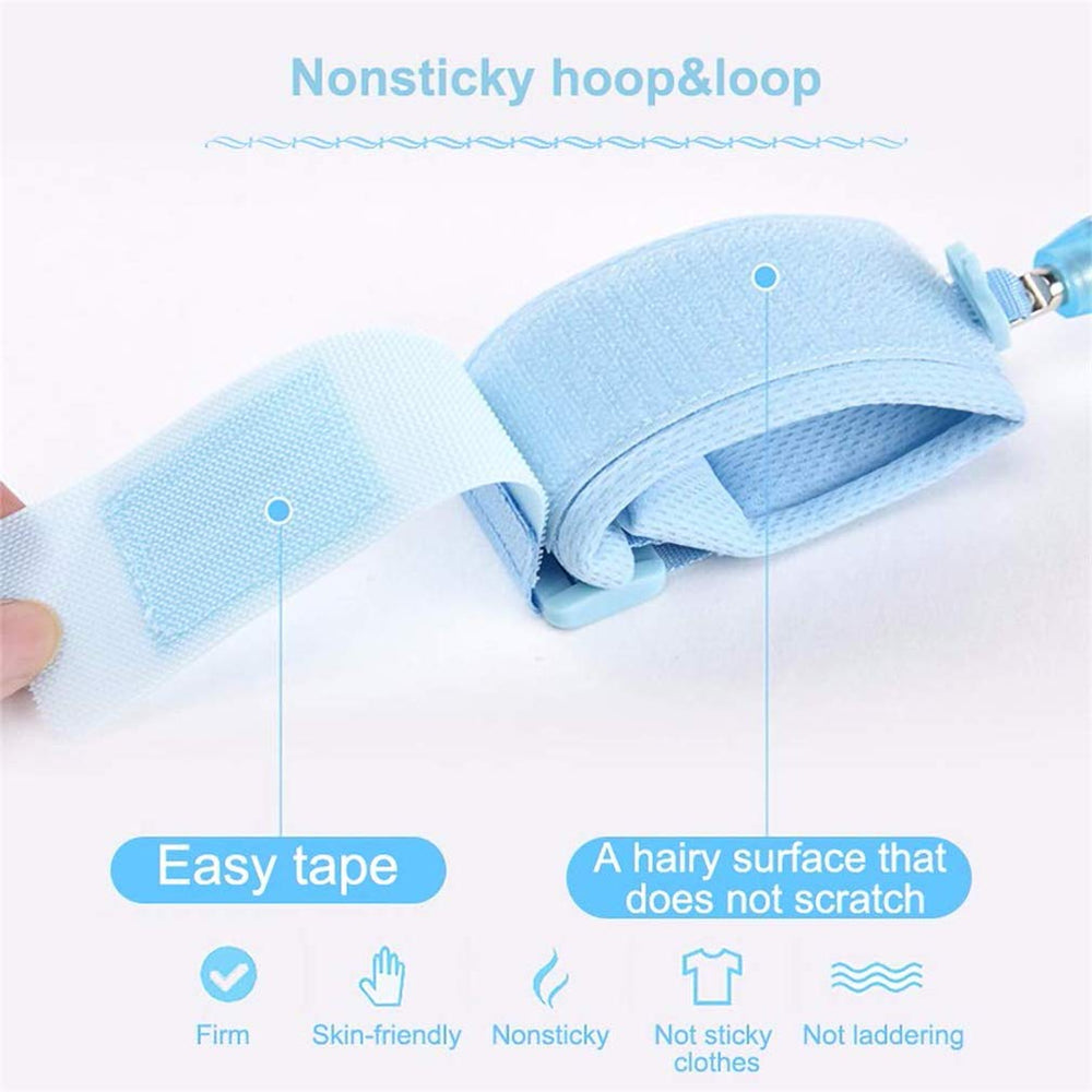 Xemz kids anti-lost wrist link 360-degree rotating connector for flexible movement