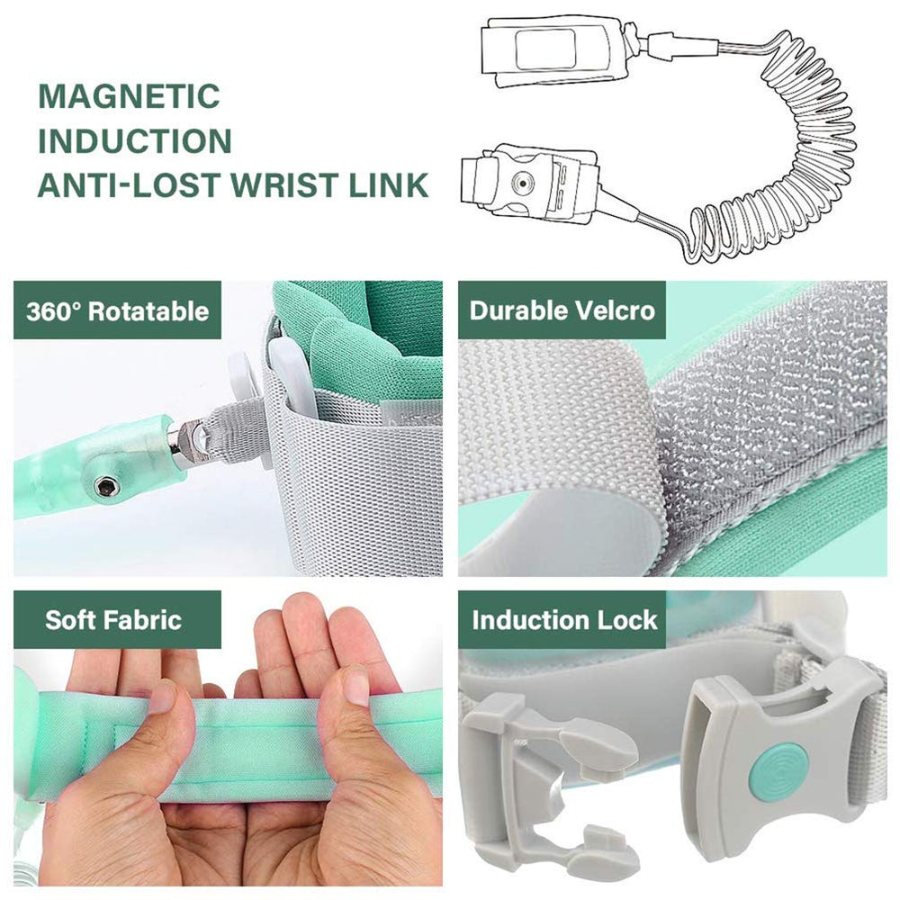 Xemz soft cotton wrist strap comfortable for child and adult wear during shopping