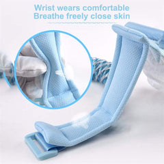Xemz kids anti-lost wrist link stainless steel cord highlights durability