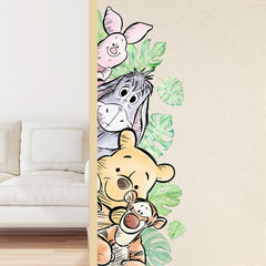Xendelow Winnie wall stickers classic bear design adds cozy charm to nurseries and kids' rooms.