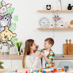 Xendelow Winnie wall stickers removable with no residue for easy redecoration.