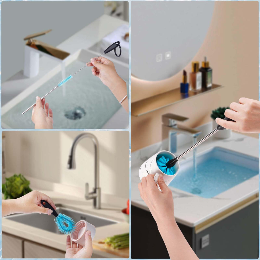 XENNRY bong and bottle cleaner clean beer and wine bottles with comfort.