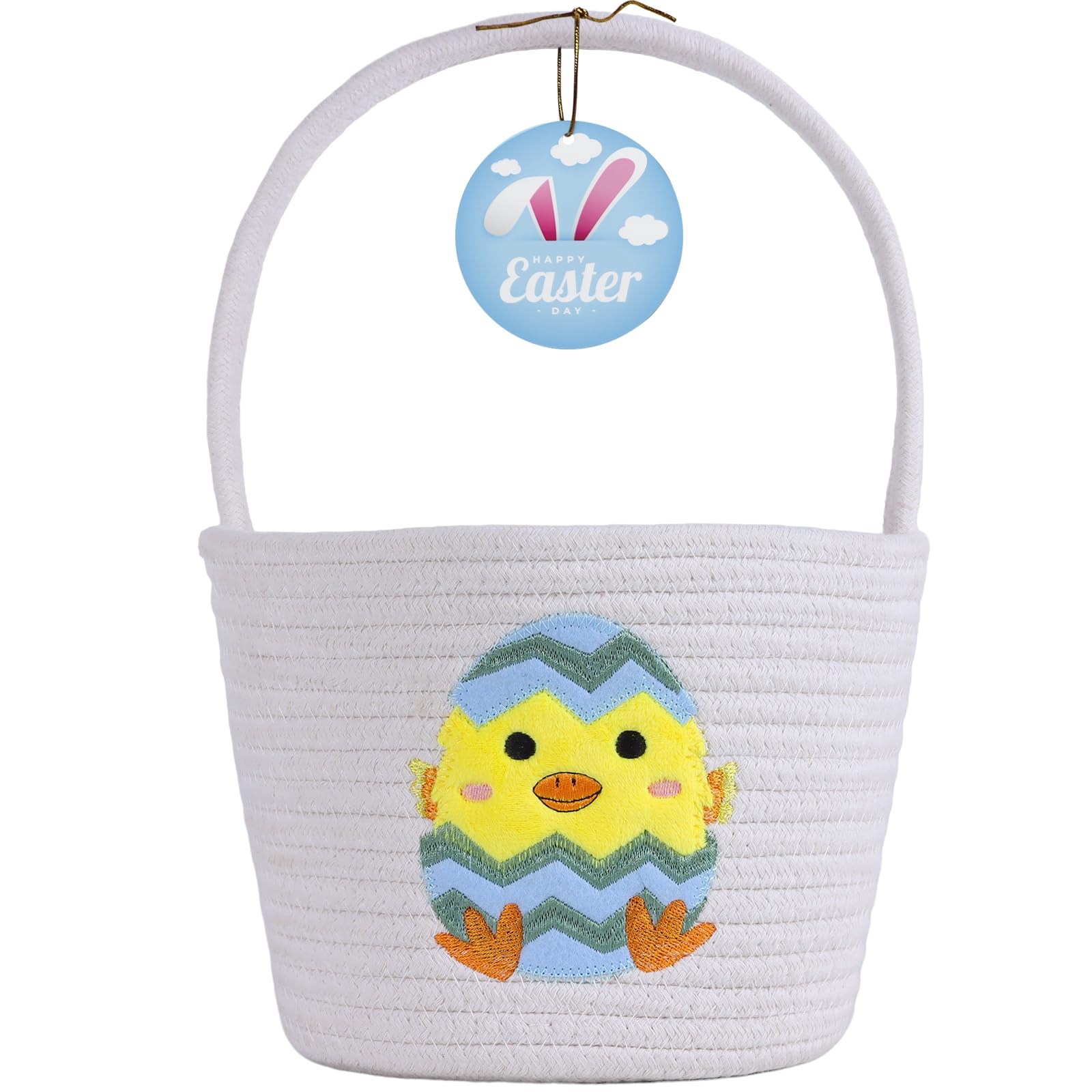 XENTUMI Easter Basket plush characters line up for a playful egg hunt experience