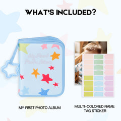 Xfveiwoo 21 slots for 4x6 photos help organize baby memories neatly.