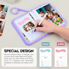 Xfveiwoo clear photo pockets close-up shows picture protection and drool resistance.