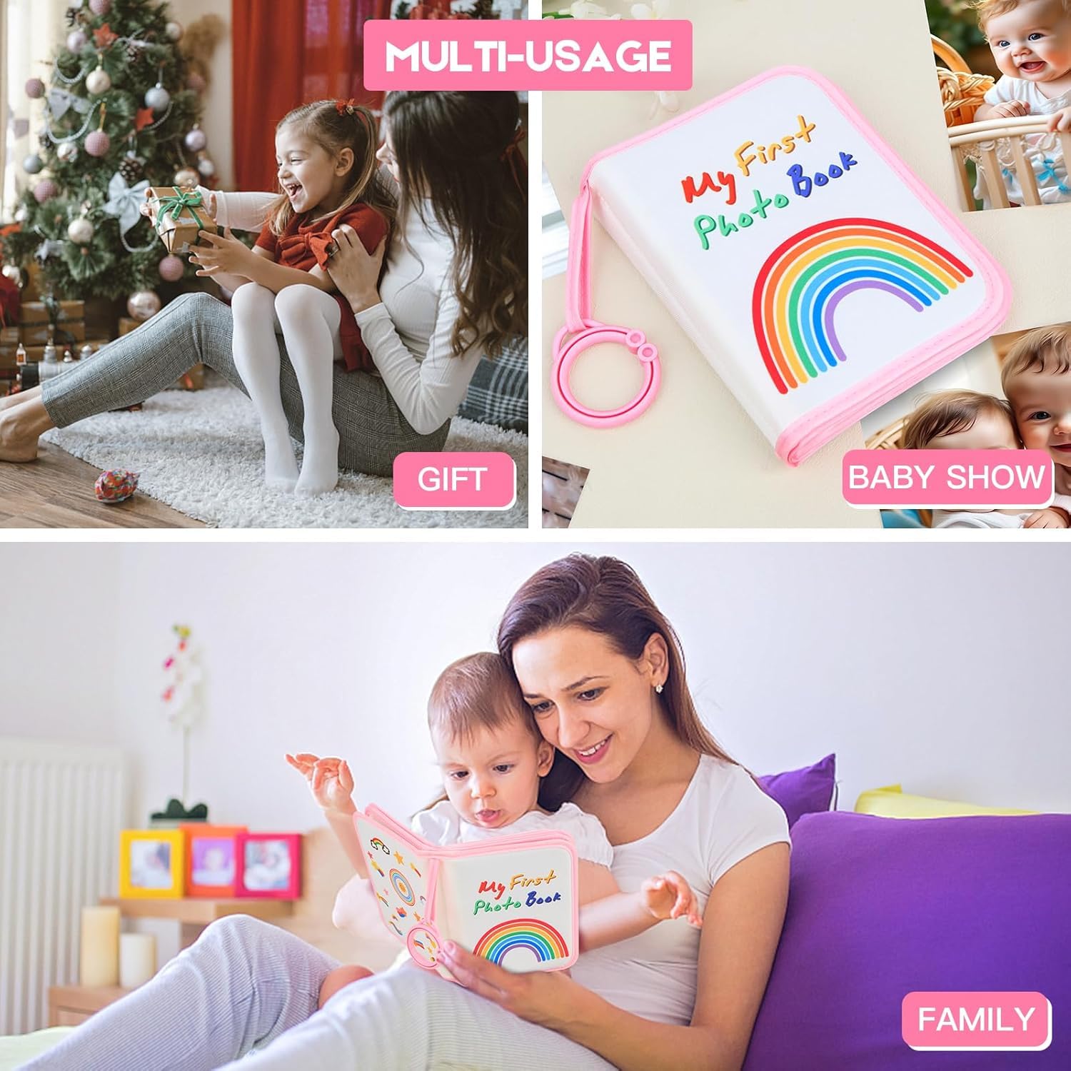 Xfveiwoo gift-ready packaging—ideal for baby showers and christenings.