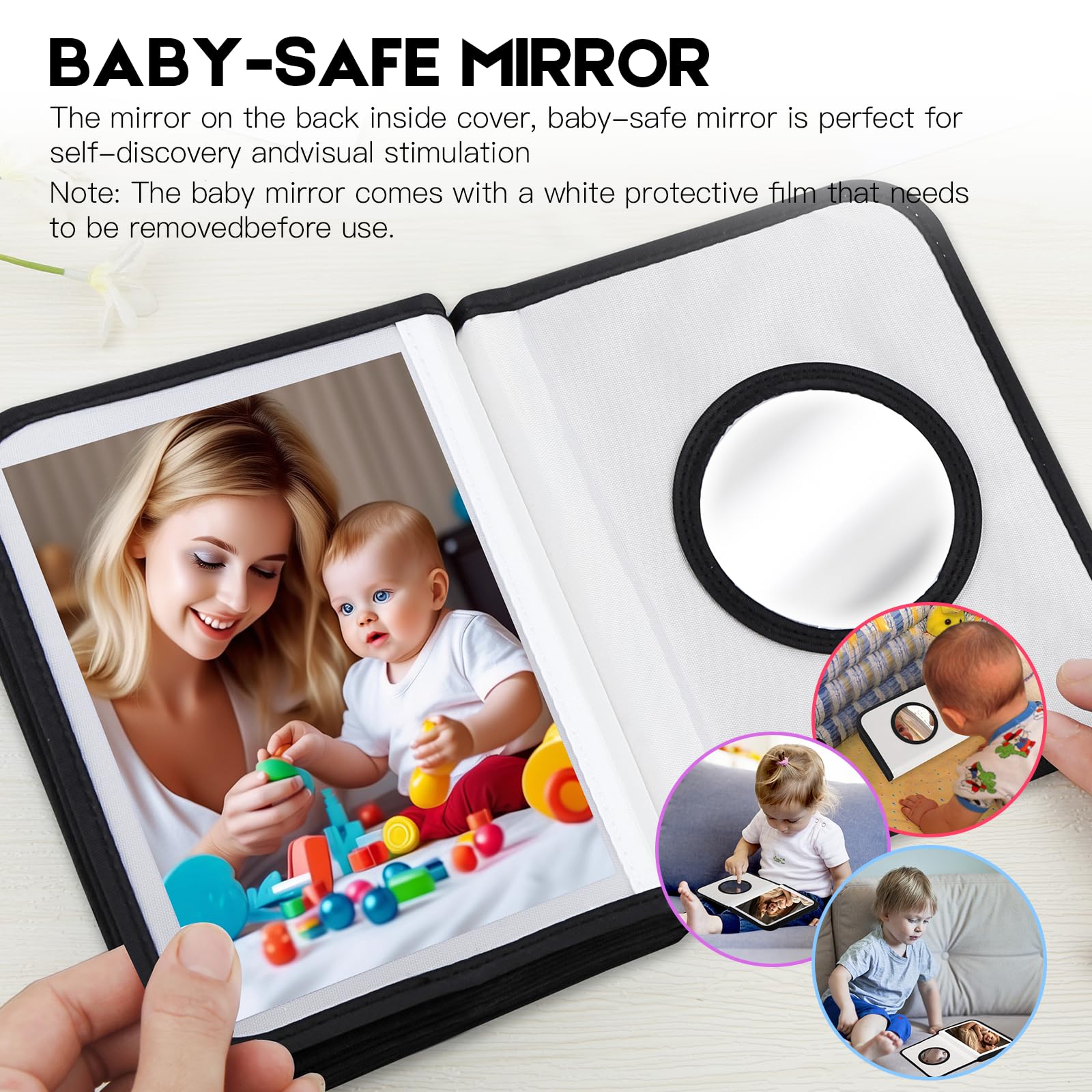 Xfveiwoo high-quality fabric is non-toxic and odourless for baby safety.