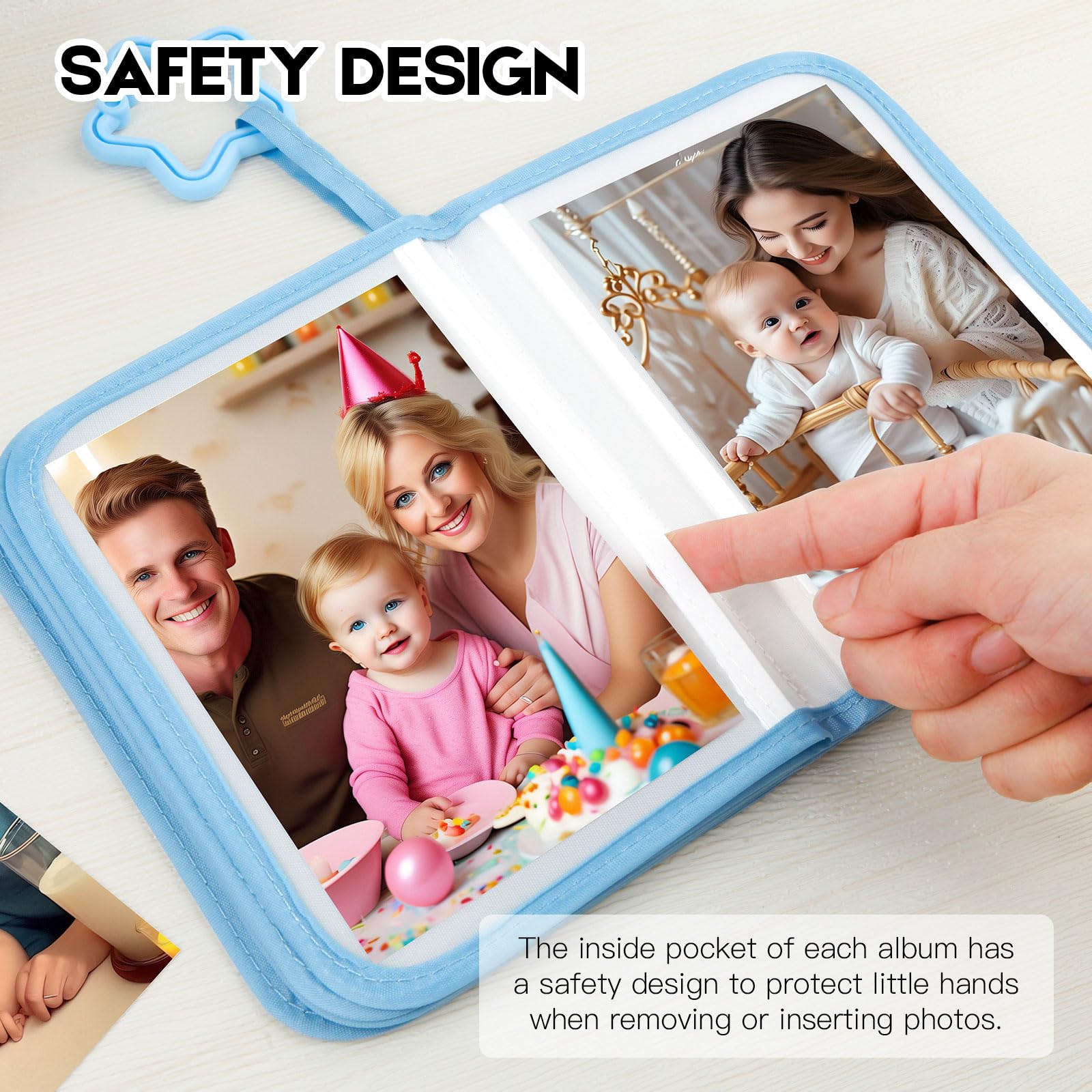 Xfveiwoo Name tag stickers spark recognition and storytelling with family photos.