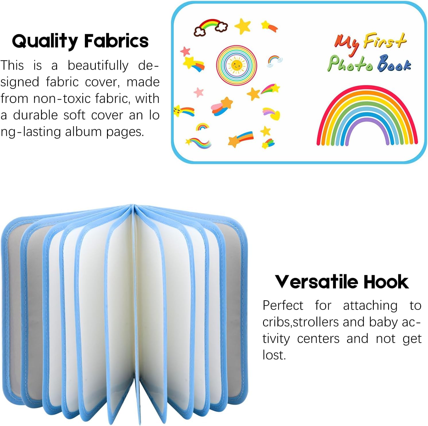 Xfveiwoo name tag stickers encourage labeling family members for early learning.