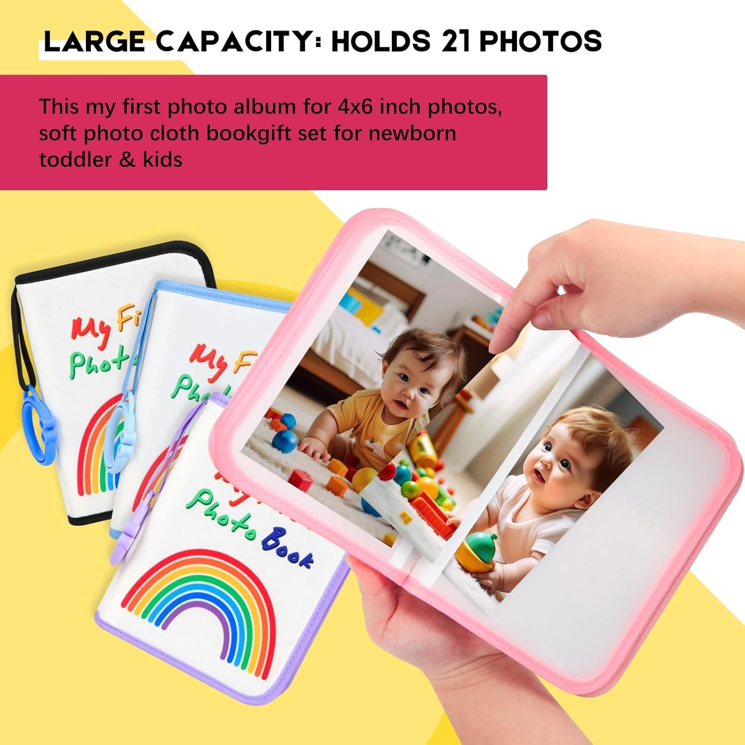 Xfveiwoo non-toxic fabric cover—odorless and fade-resistant for a durable keepsake.