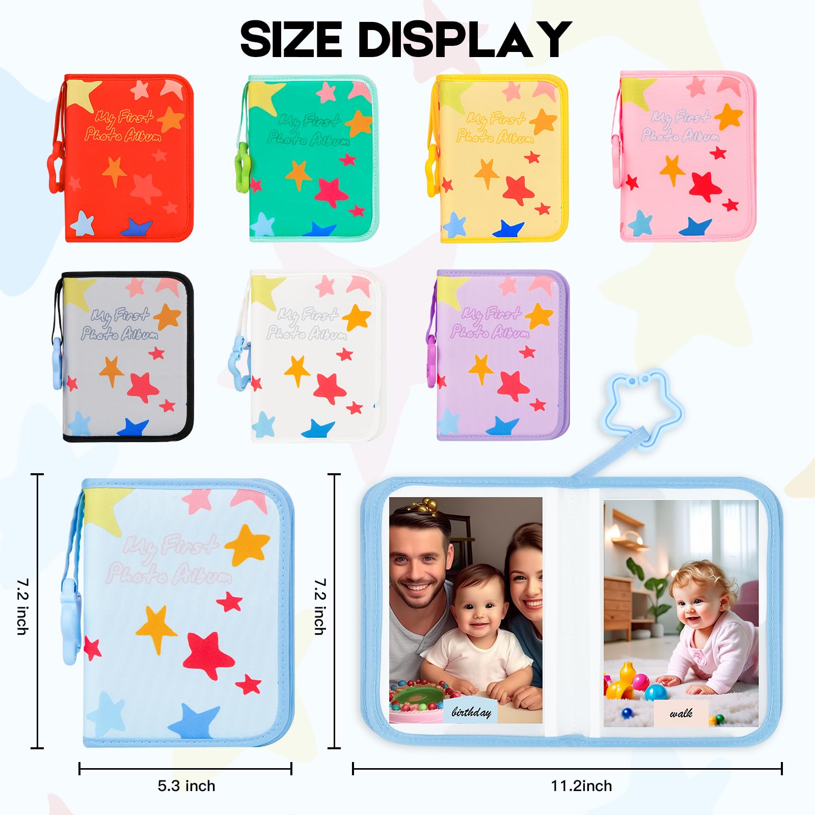 Xfveiwoo Durable cover resists fading for lasting keepsakes.