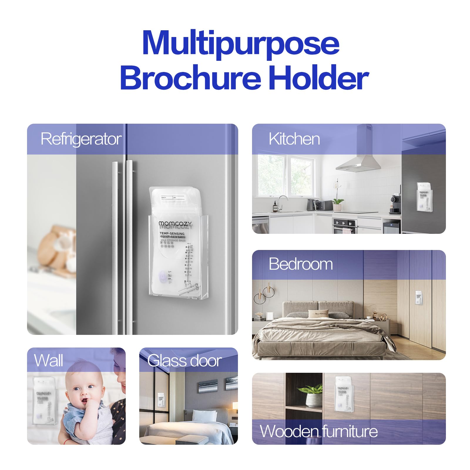 XGKHOM storage caddy wide capacity keeps multiple bags organized in one spot.