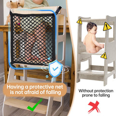 XGKHOM safety net fits various towers for universal compatibility and quick setup