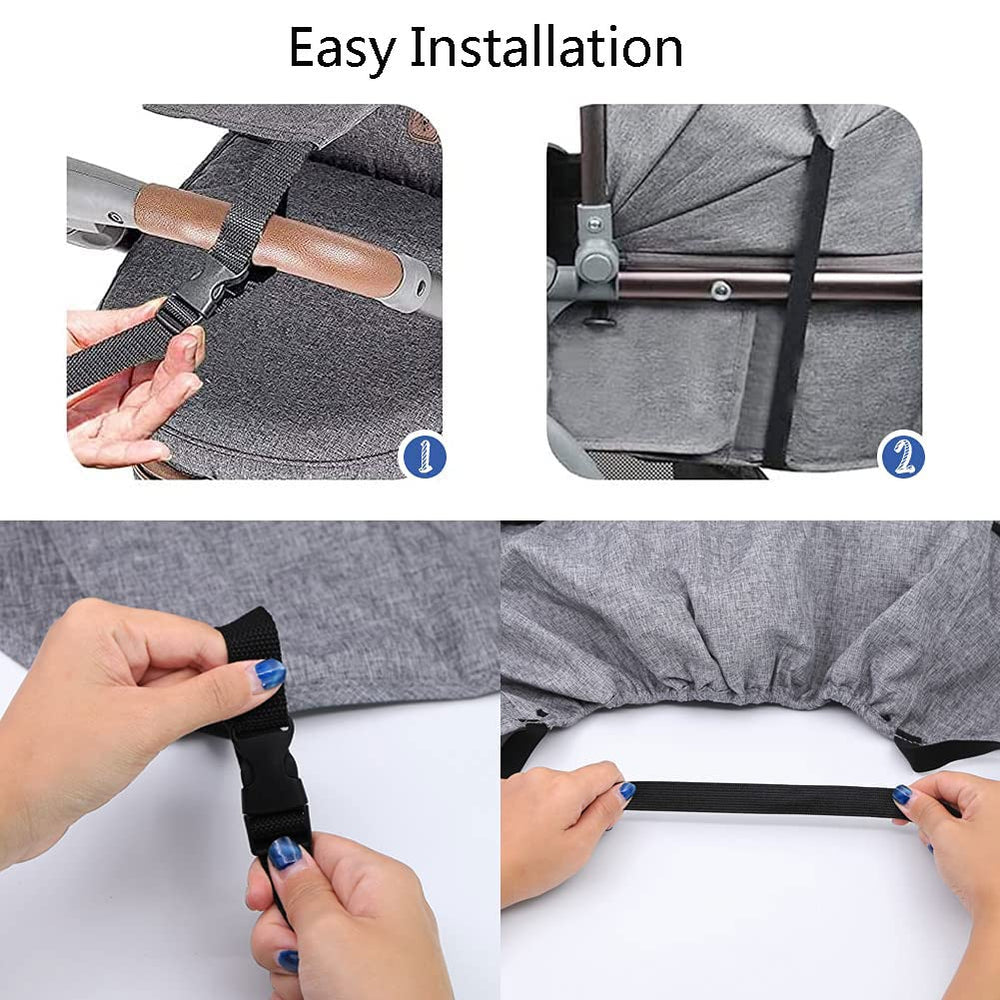 XGOPTS see-through design enables parent-child interaction during strolls