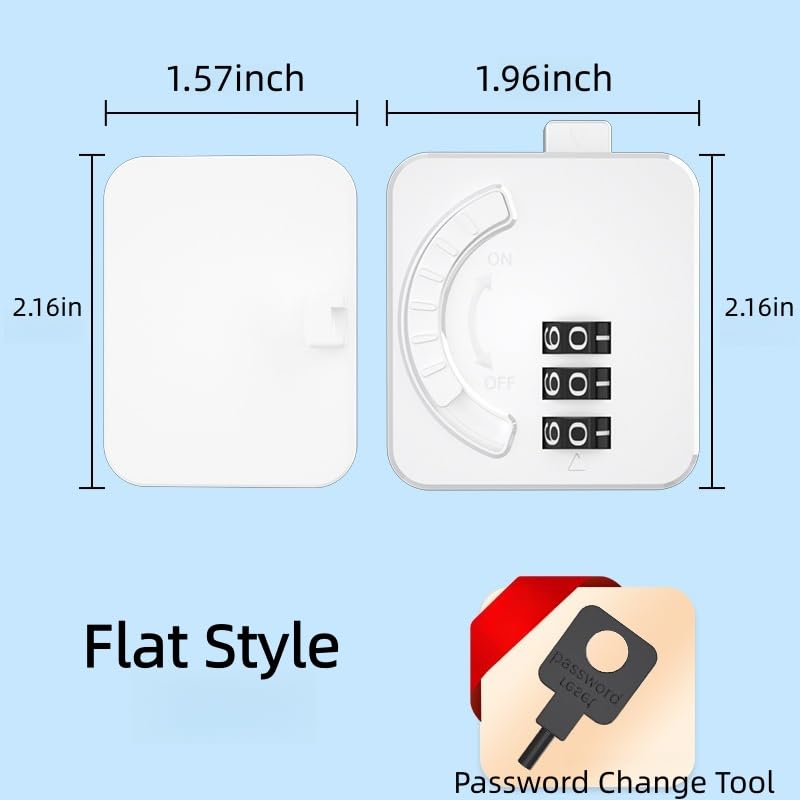 XHTTFDC keyless combination lock lets adults unlock with a code.