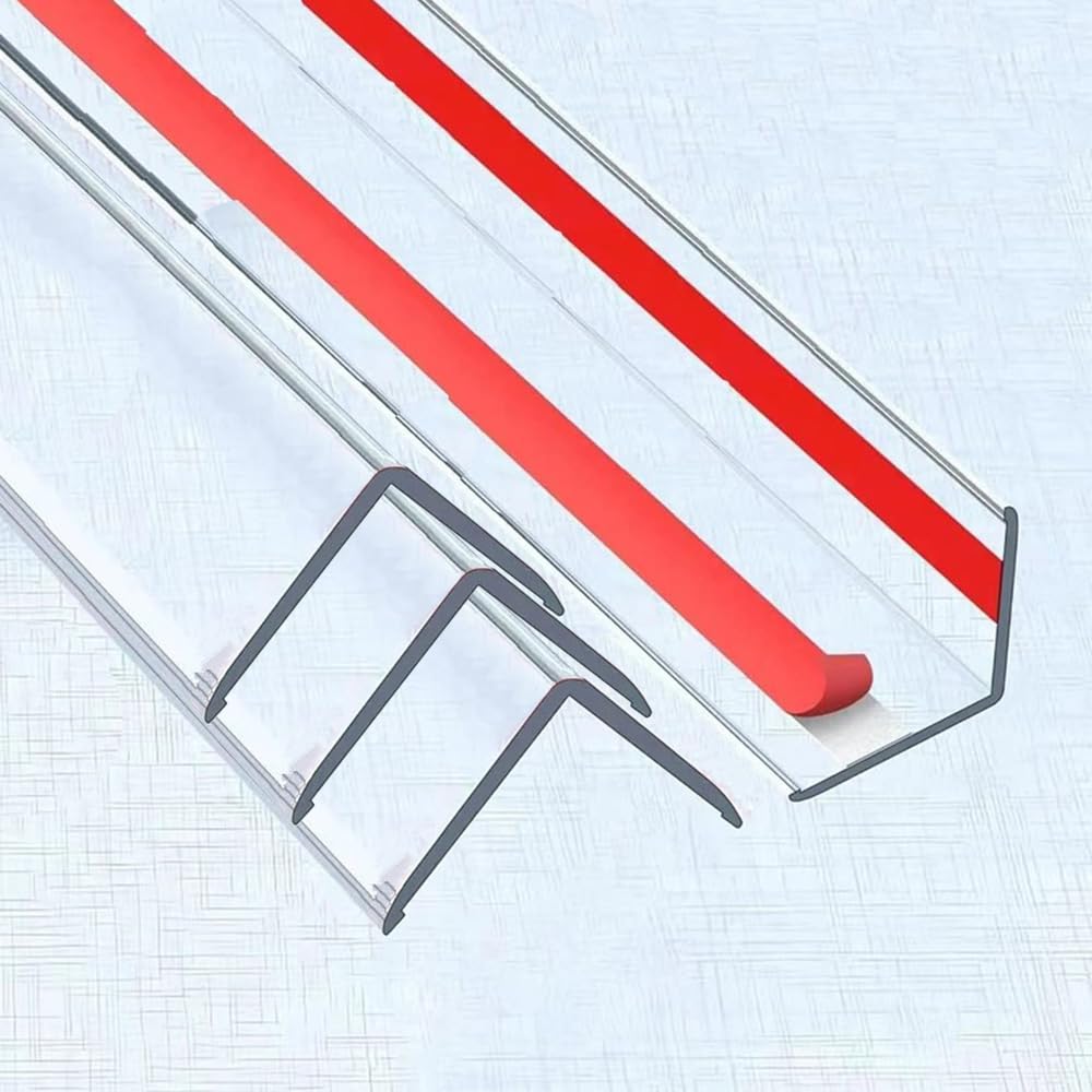 XHWUDI clear wall corner guard closeup demonstrates edge protection for child-friendly spaces