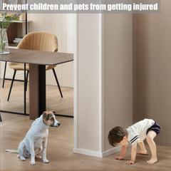 XHWUDI corner protector on wall highlights waterproof, easy-clean design