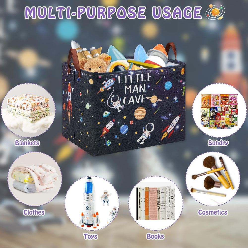 XHWZOF Rectangular toy bin storage for books and clothing