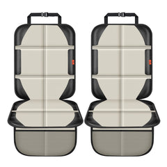 XHYANG car seat protector anti-slip top and bottom design keeps it in place during travel.