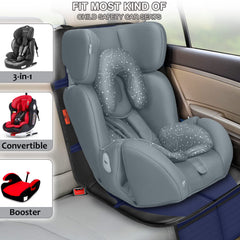 XHYANG blue protector features headrest clip for secure placement.