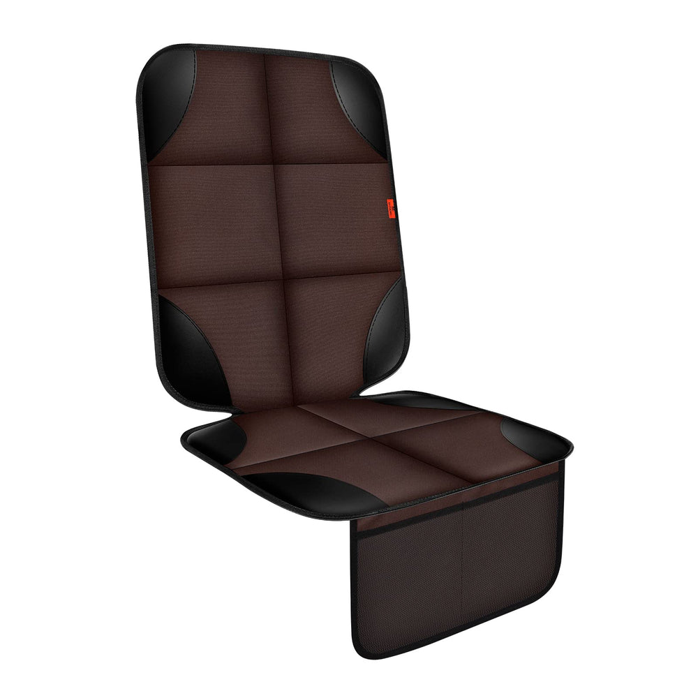 XHYANG car seat protector front view with thick padding for comfortable rides