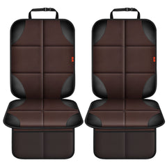 XHYANG car seat protector padding close-up shows waterproof fabric and cushioned surface