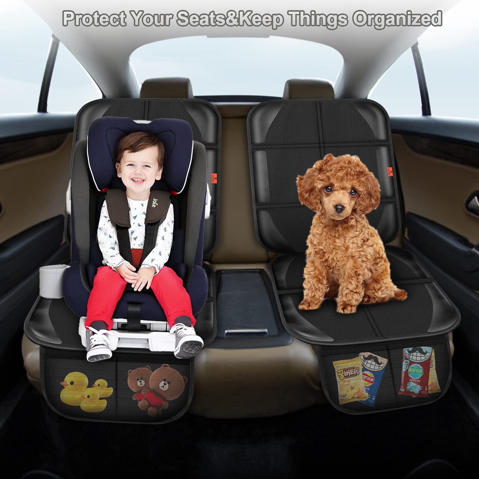 XHYANG car seat protector thicker 600D fabric delivers long-lasting protection