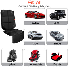 XHYANG car seat protector waterproof-600d closeup demonstrates moisture resistance and easy cleanup