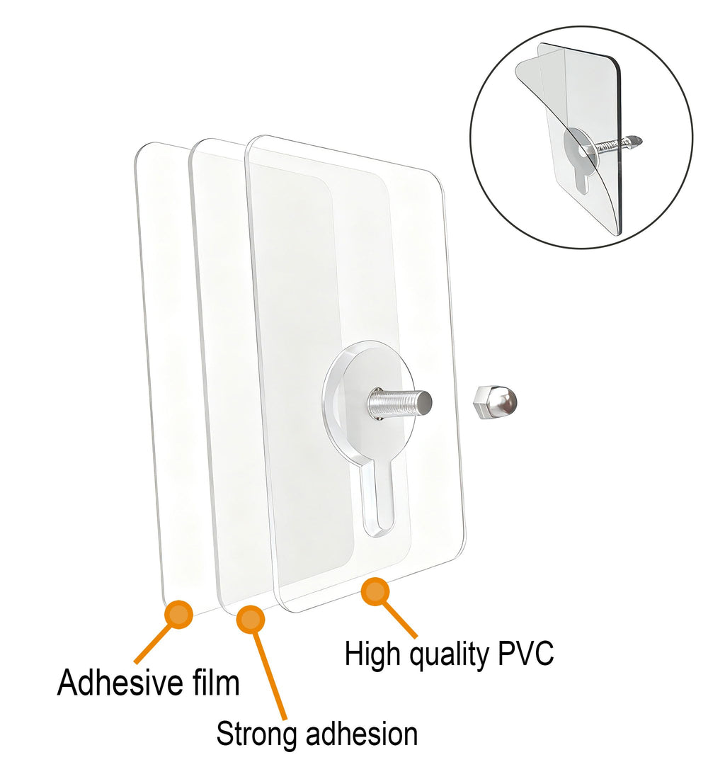 Xicveiuz detachable stainless-steel strap for easy repositioning.