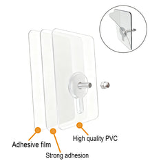 Xicveiuz detachable stainless-steel strap for easy repositioning.