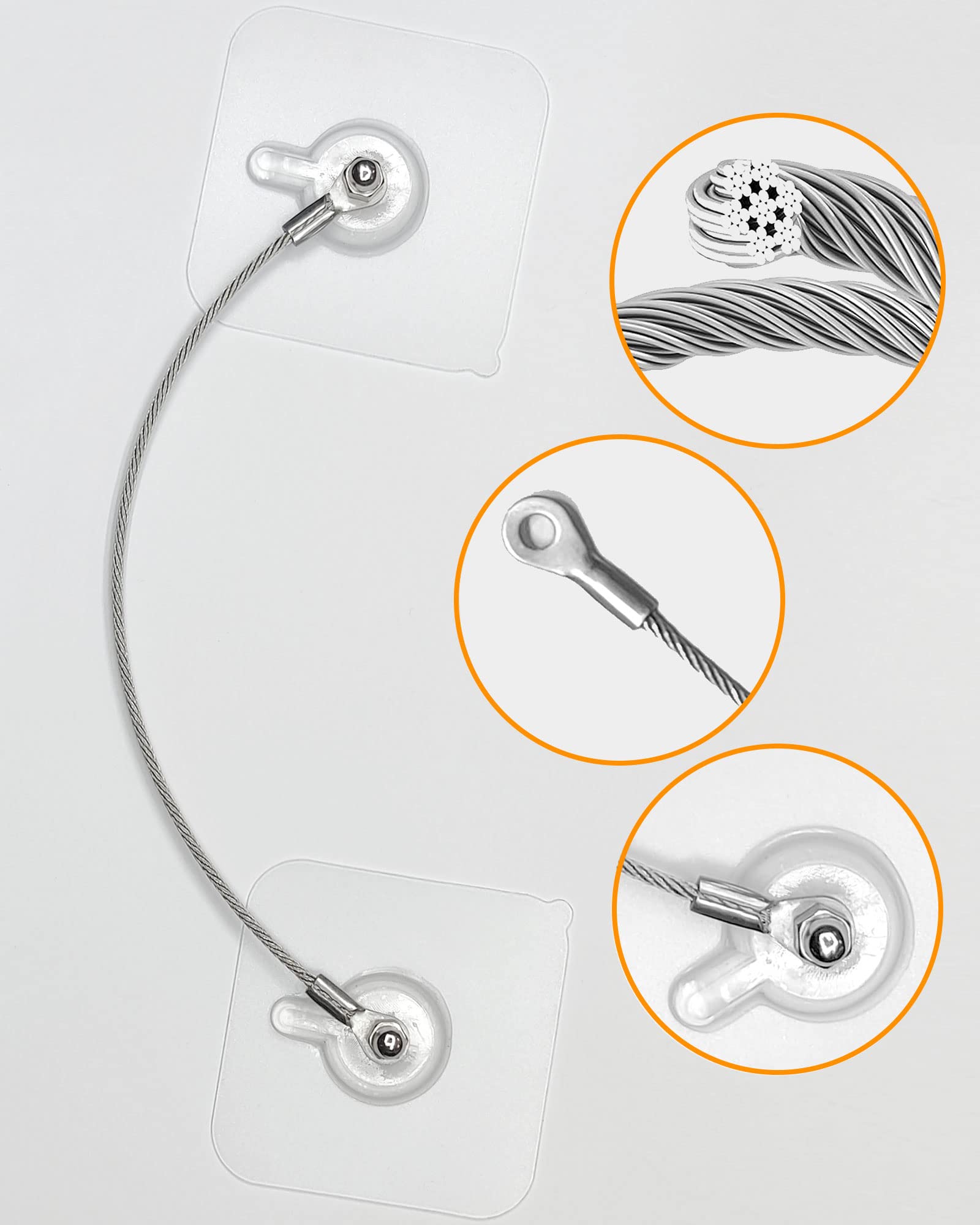 Xicveiuz no-drill wall-anchoring demonstrates quick, secure installation.