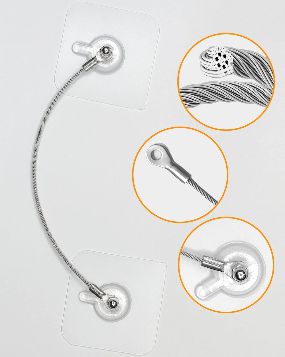 Xicveiuz no-drill wall-anchoring demonstrates quick, secure installation.